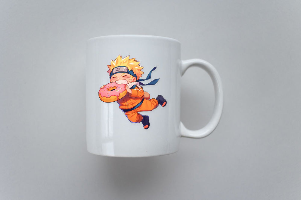 Happy Naruto with Donut Sticker