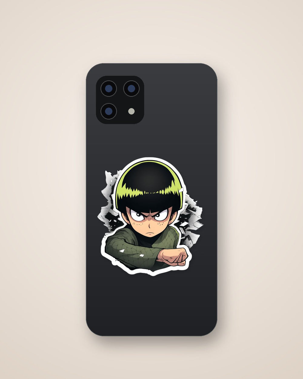 Naruto Angry Rock Lee Sticker
