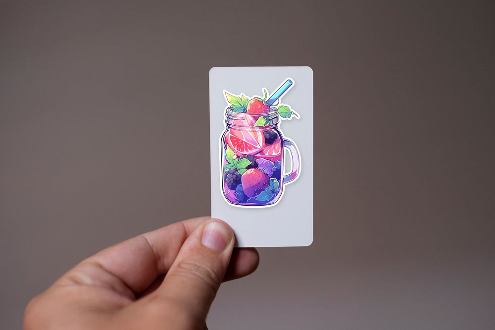 Fruit and Berry Drink Sticker