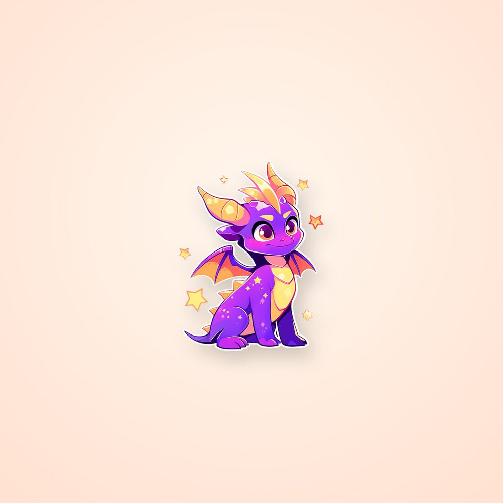 Cute Baby Spyro Sticker