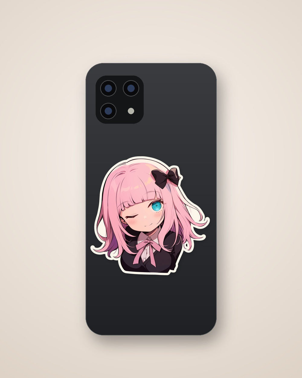 Fujiwara Chika Winking Sticker