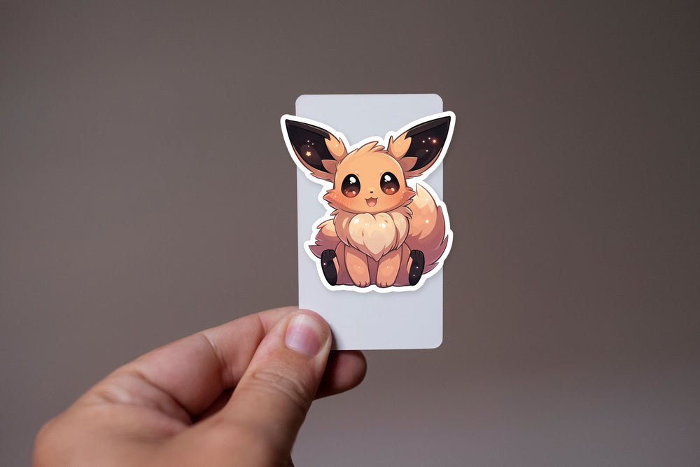 Cute Eevee Pokemon Sticker
