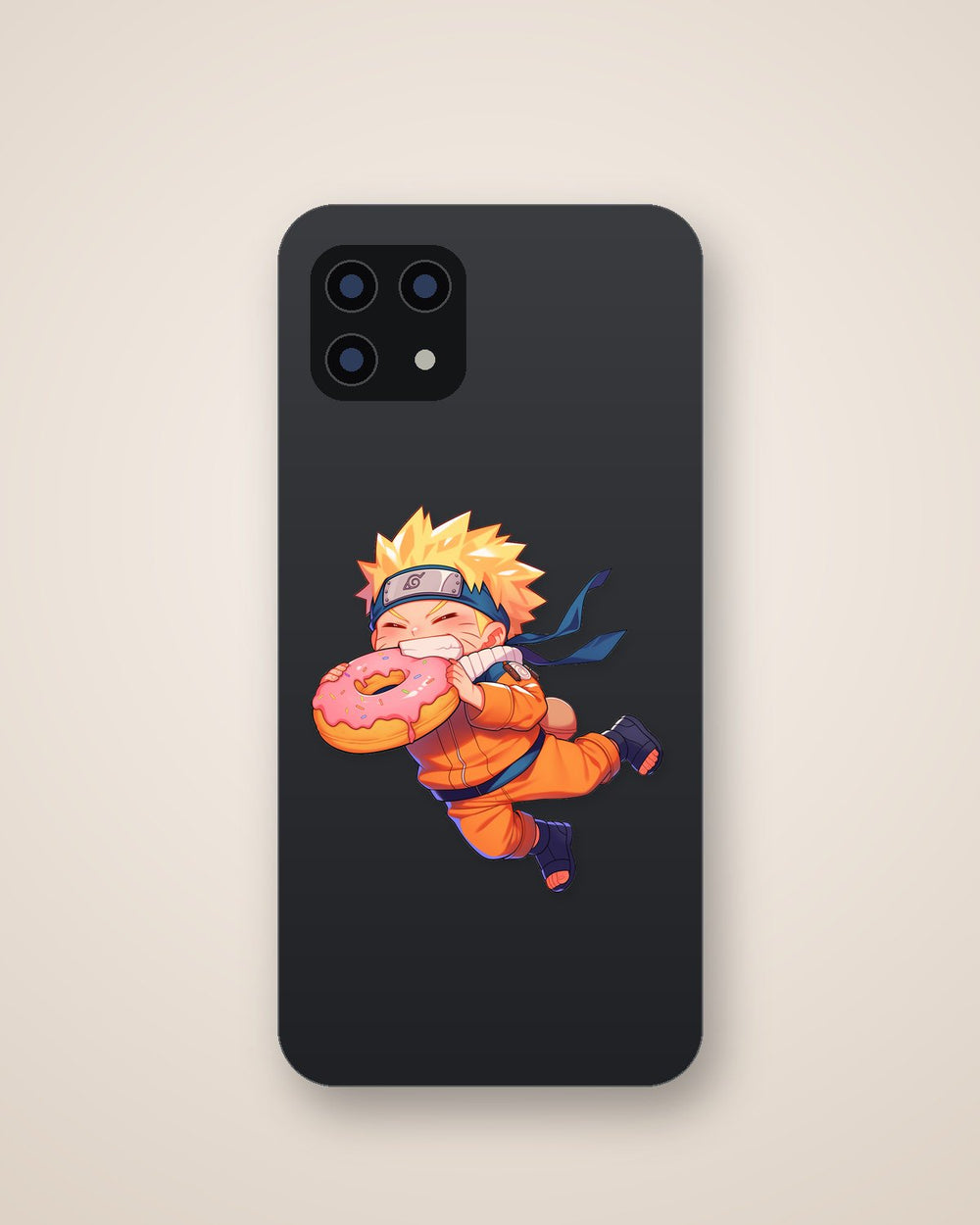 Happy Naruto with Donut Sticker