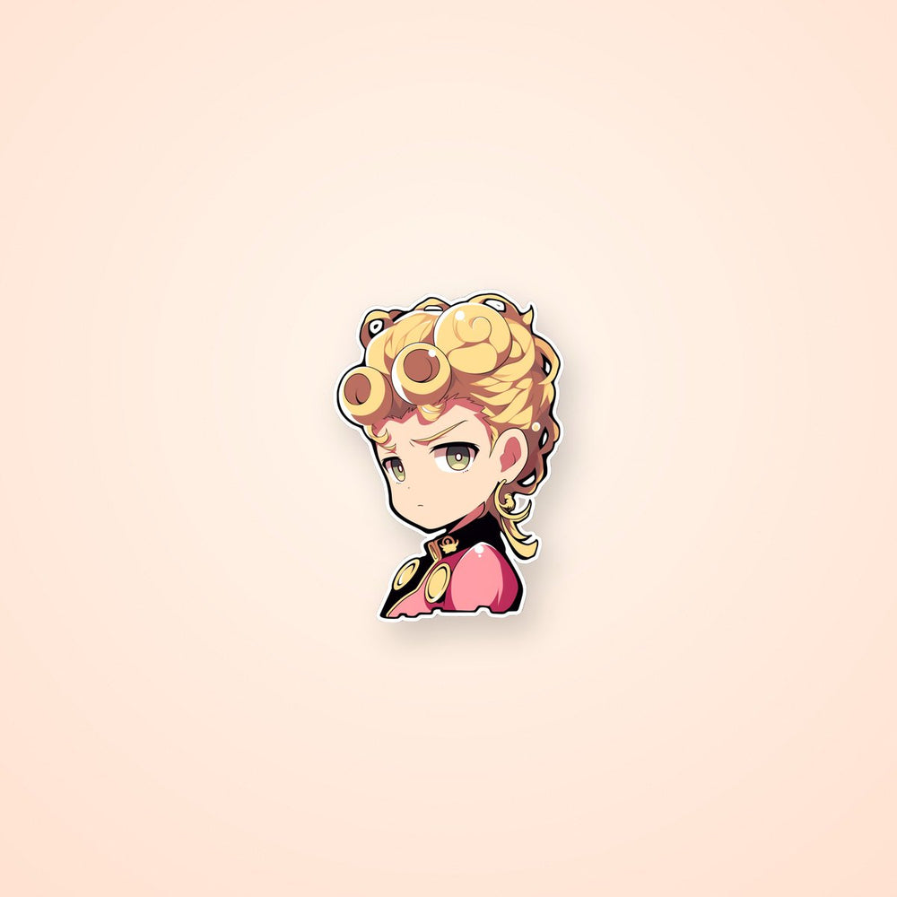 Jojo Bizarre Chibi Giorno Giovanna Sticker