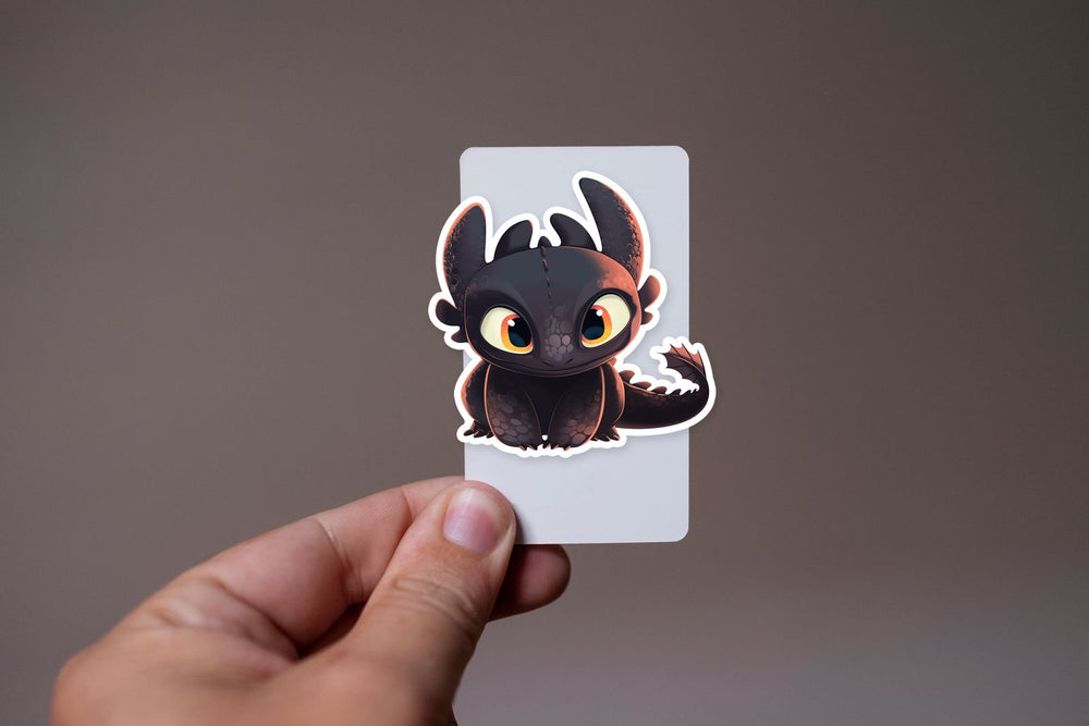 Chibi Toothless Baby Dragon Sticker