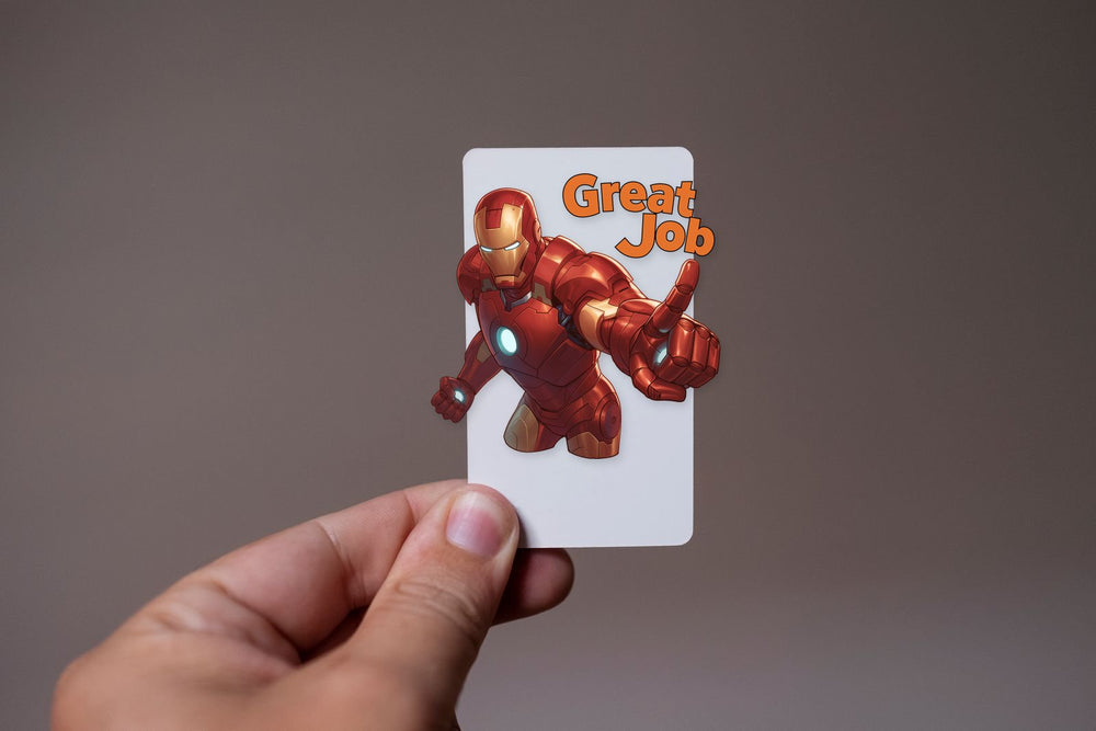 Iron Man Great Job Text Sticker