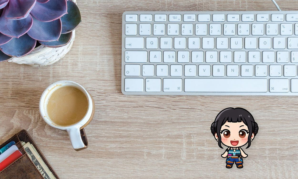 Chibi Zoey Kpop Demon Hunters Sticker