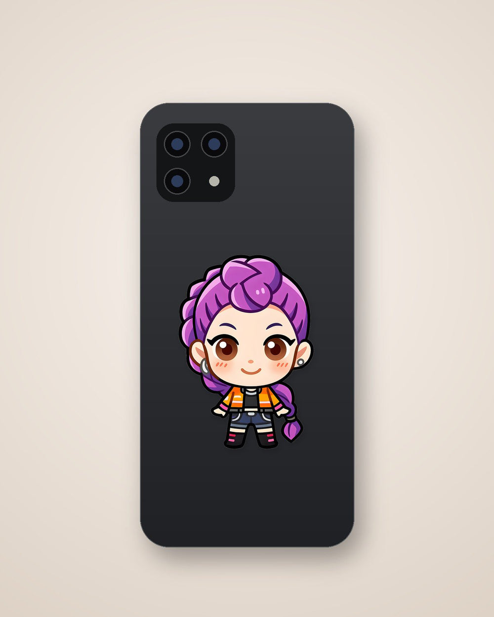 Chibi Kpop Demon Hunters Rumi Sticker