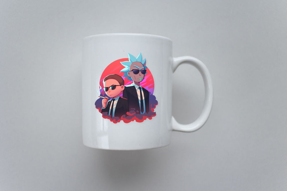 Rick and Morty Cool Suits Sticker