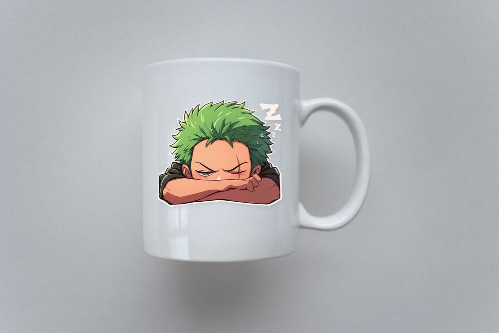 Zoro Resting Funny One Piece Sticker