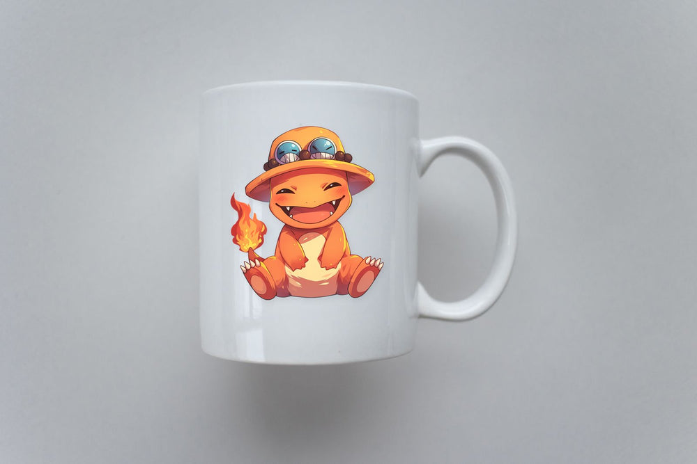 Cute Charmander Pirate Sticker
