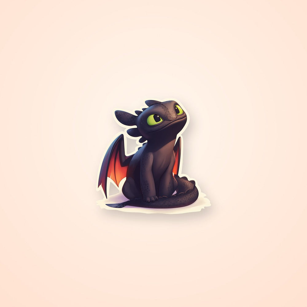 How to Train Your Dragon Toothless Sticker