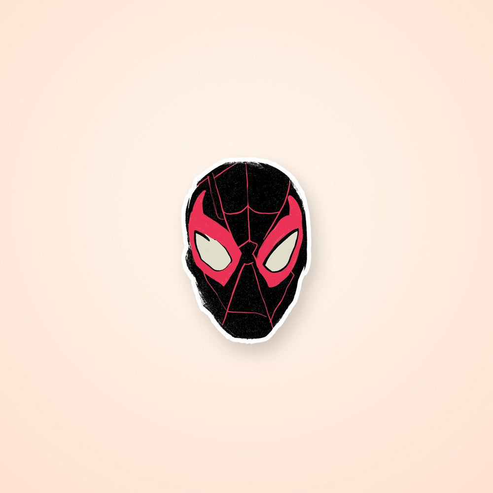 Miles Morales Mask Sticker