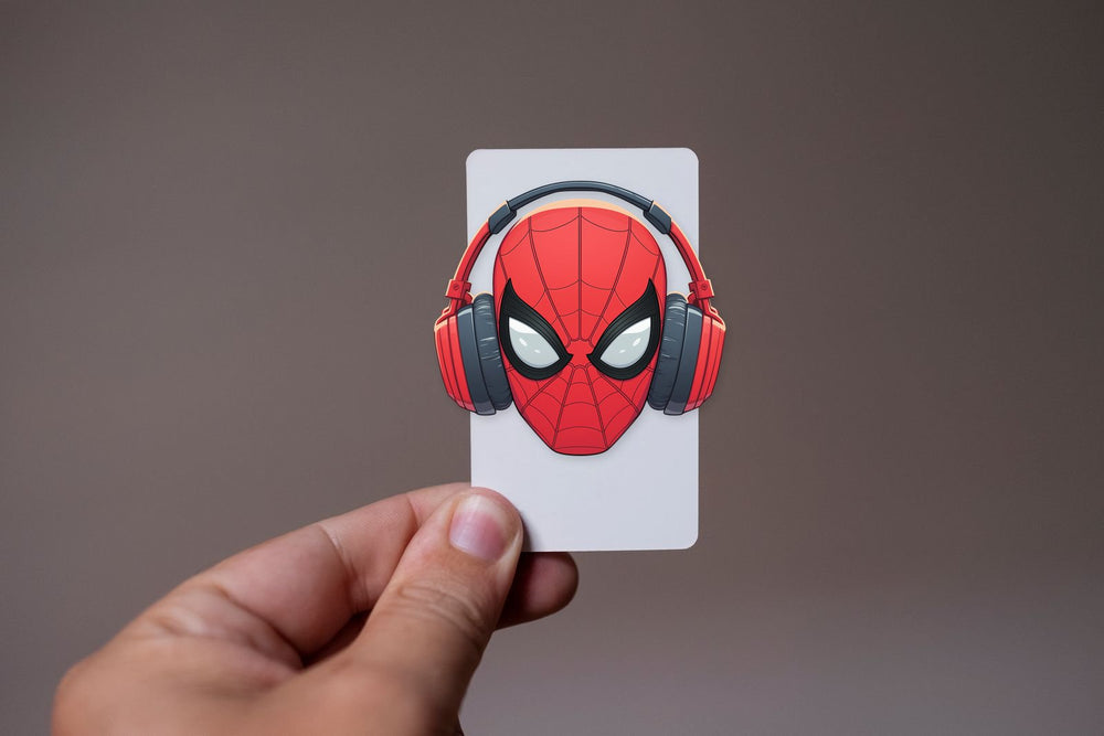 Spider-Man Headphones Sticker