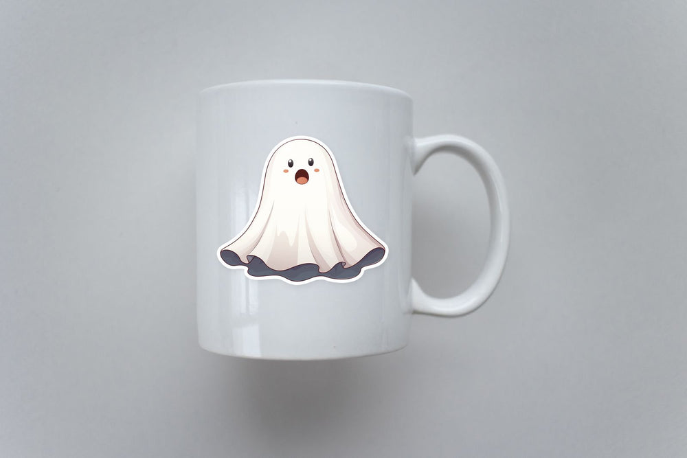 Cute Ghost Kawaii Sticker