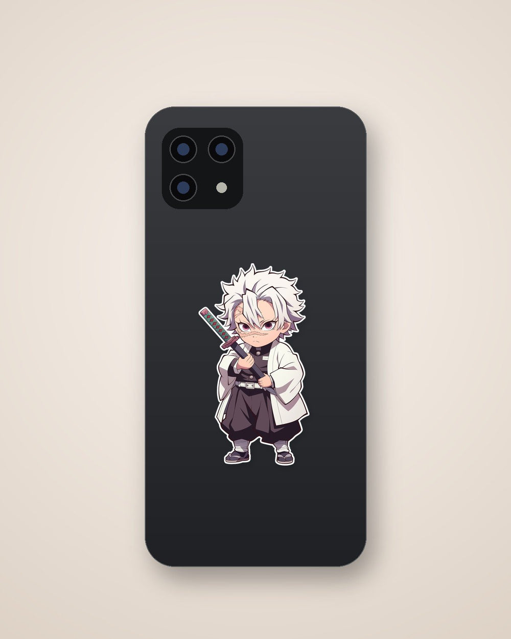 Sanemi Shinazugawa Cute Demon Slayer Sticker