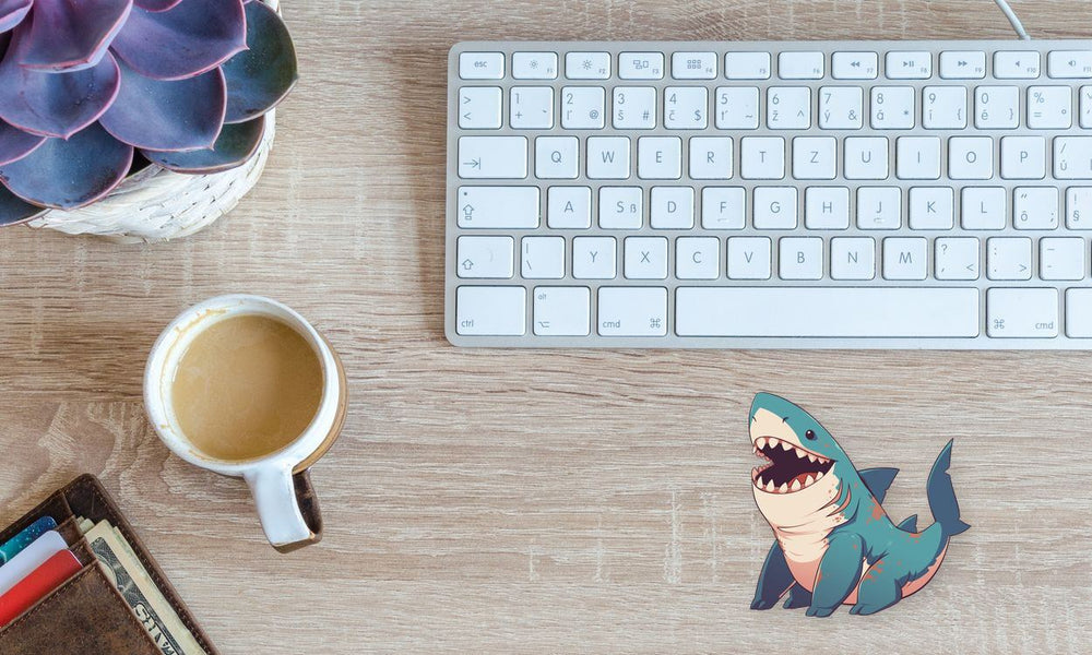 Land Shark Cute Sticker