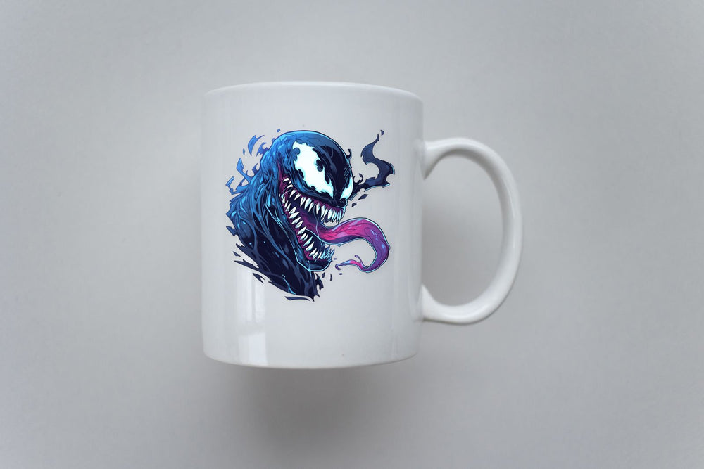 Marvel Venom with Protruding Tongue Sticker