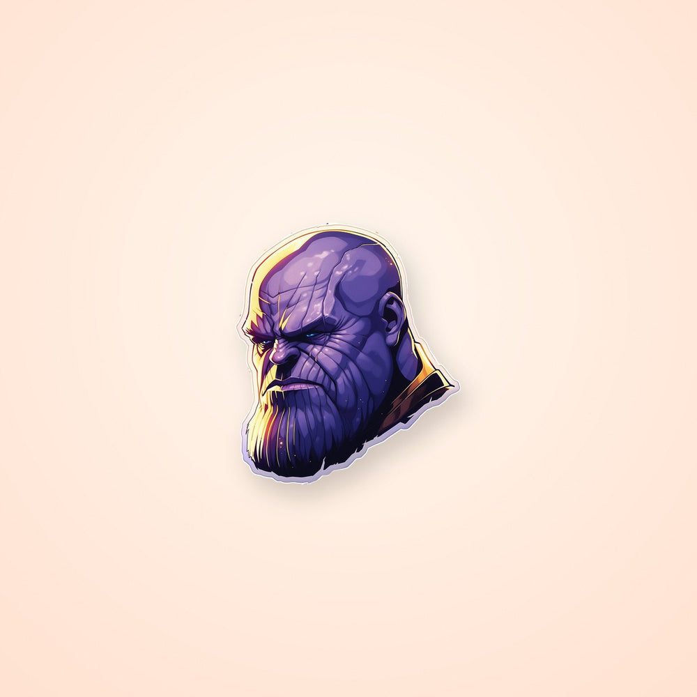 Thanos Gazing into the Distance Marvel Sticker