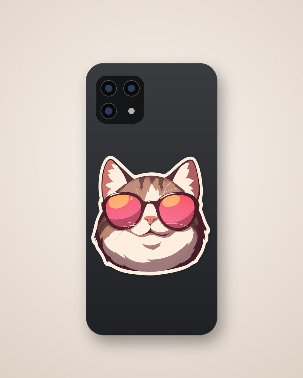 Cool Cat in Sunglasses Sticker