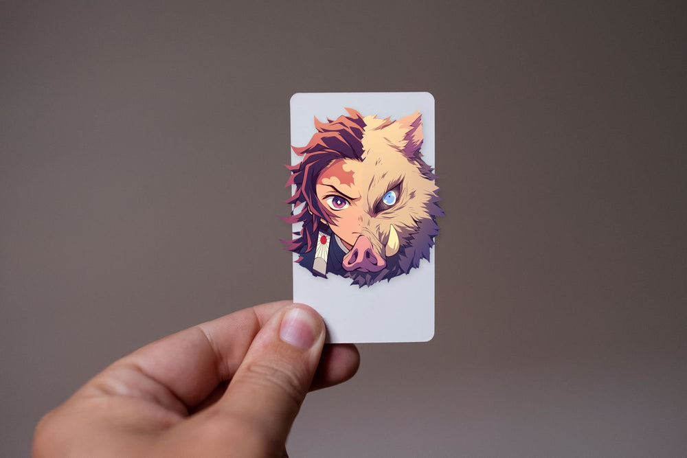 Demon Slayer Tanjiro & Half Inosuke Sticker