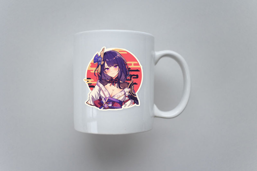Raiden Shogun Genshin Impact Sticker