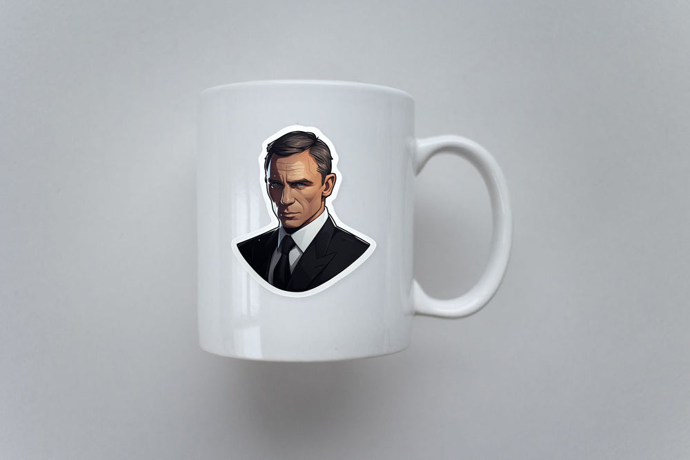 James Bond Daniel Craig Sticker