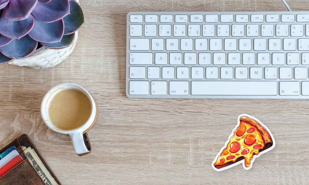 Juicy Slice of Pizza Sticker