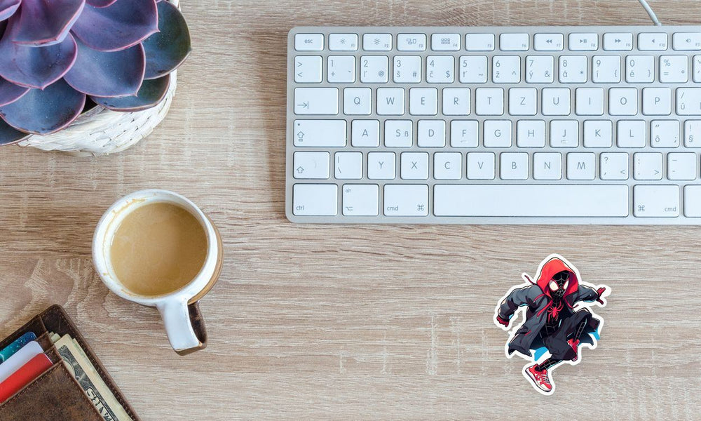 Spider-Man Miles Morales in Jacket Sticker