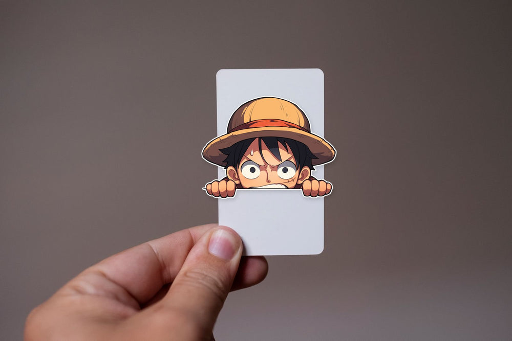 One Piece Luffy Angry Sticker