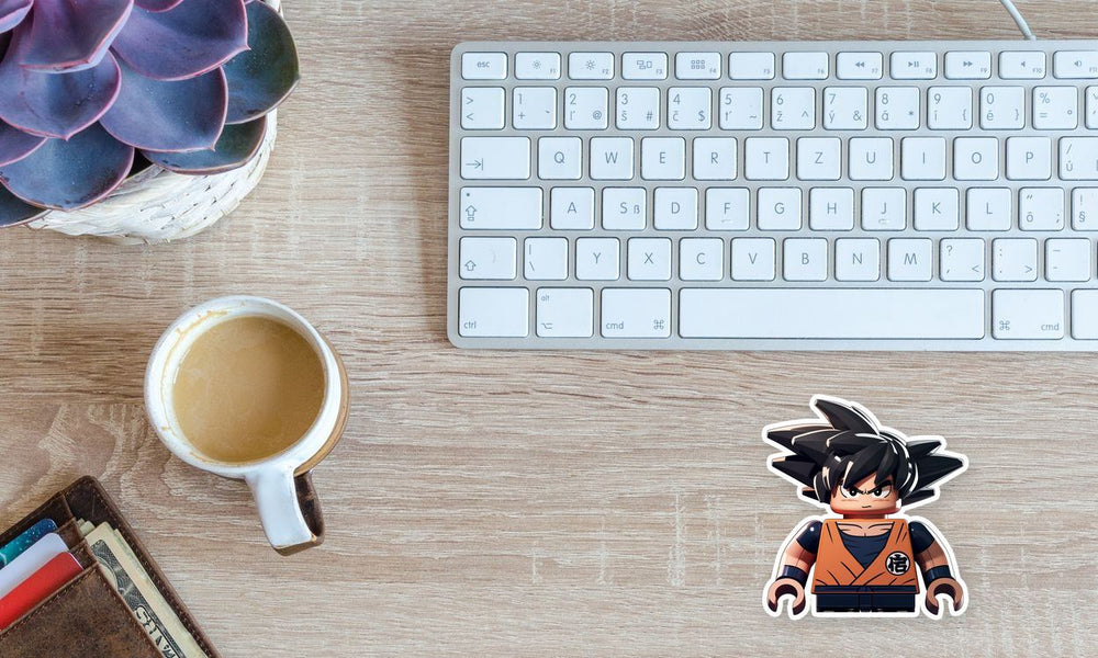 Lego Goku Dragon Ball Sticker