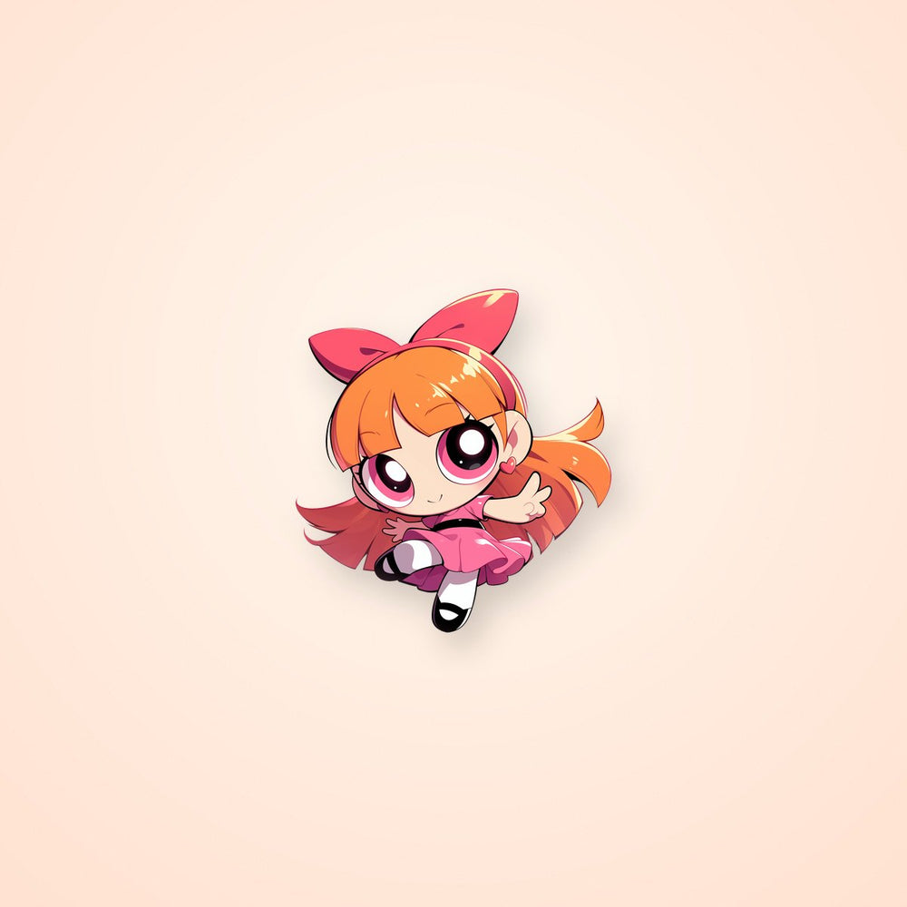 Powerpuff Girls Blossom Cute Sticker