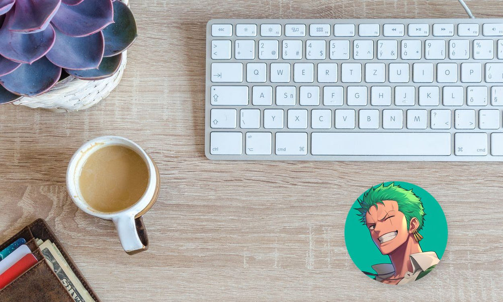 One Piece Zoro Smirk Sticker