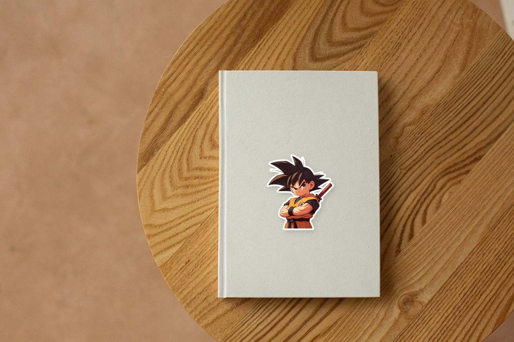Cute Kid Goku Dragon Ball Sticker
