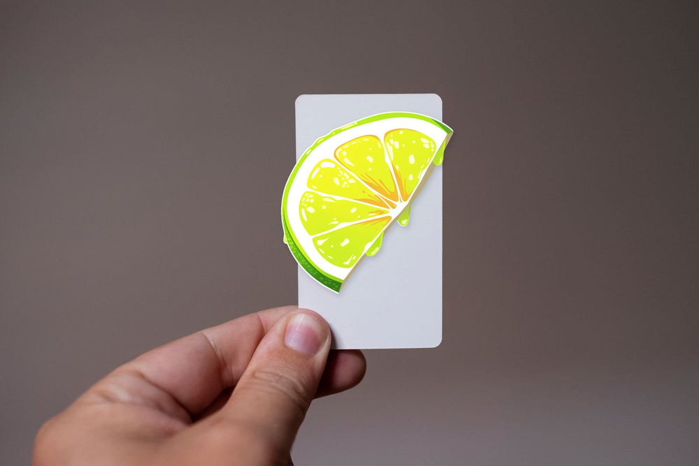 Piece of Lime Aesthetic Sticker