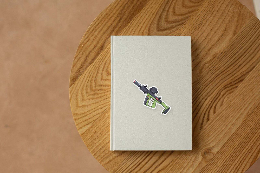 Tactical Paintball Gun Sticker