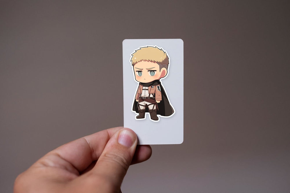 Chibi Reiner Braun Survey Corps Sticker