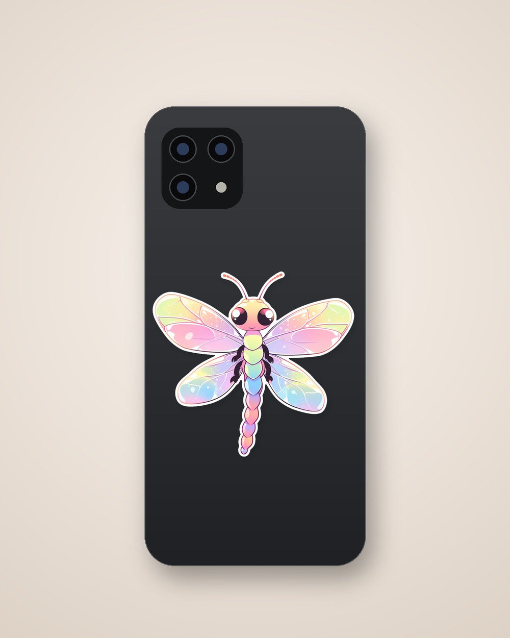Cute Pastel Dragonfly Sticker