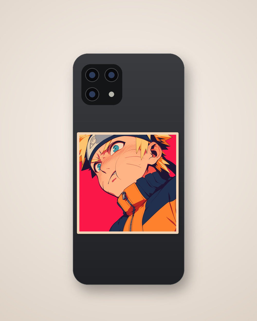 Funny Naruto Face Sticker