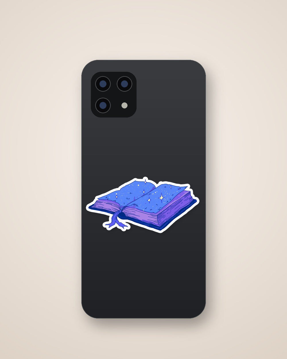 Magic Spellbook Glowing Sticker