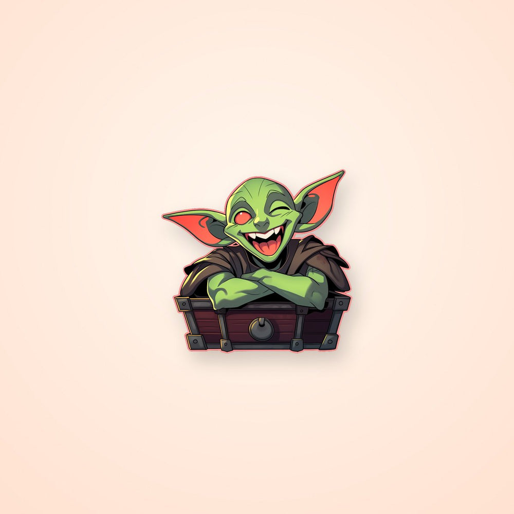 Green Goblin Winking Sticker