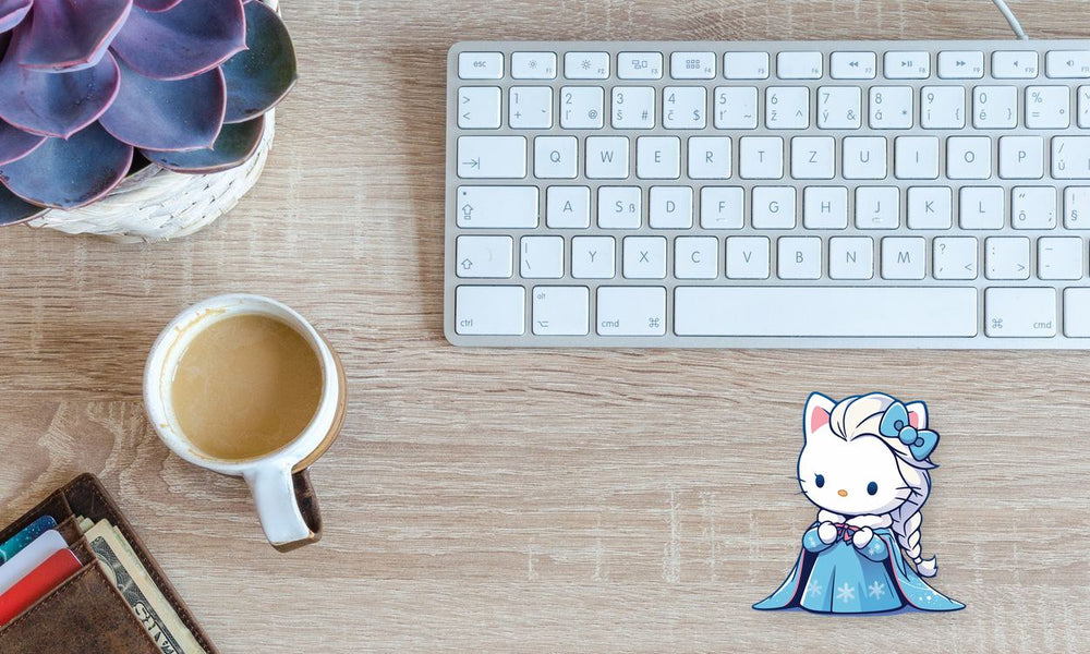 Frozen Hello Kitty Sticker