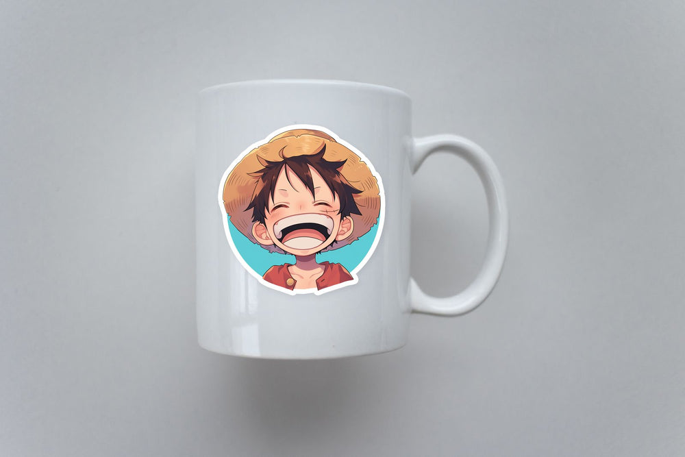 Luffy Rofl Clipart Sticker