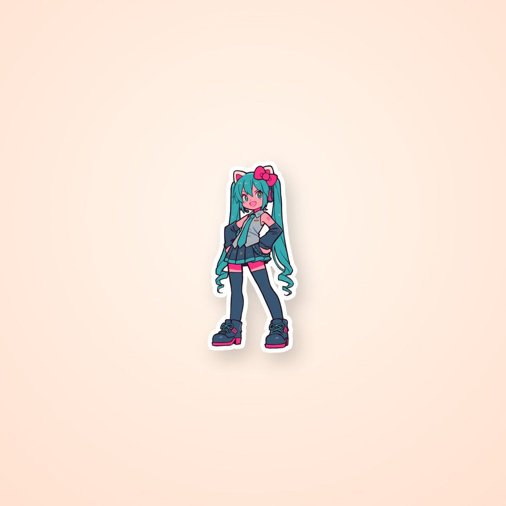 Hatsune Miku Kawaii Anime Sticker
