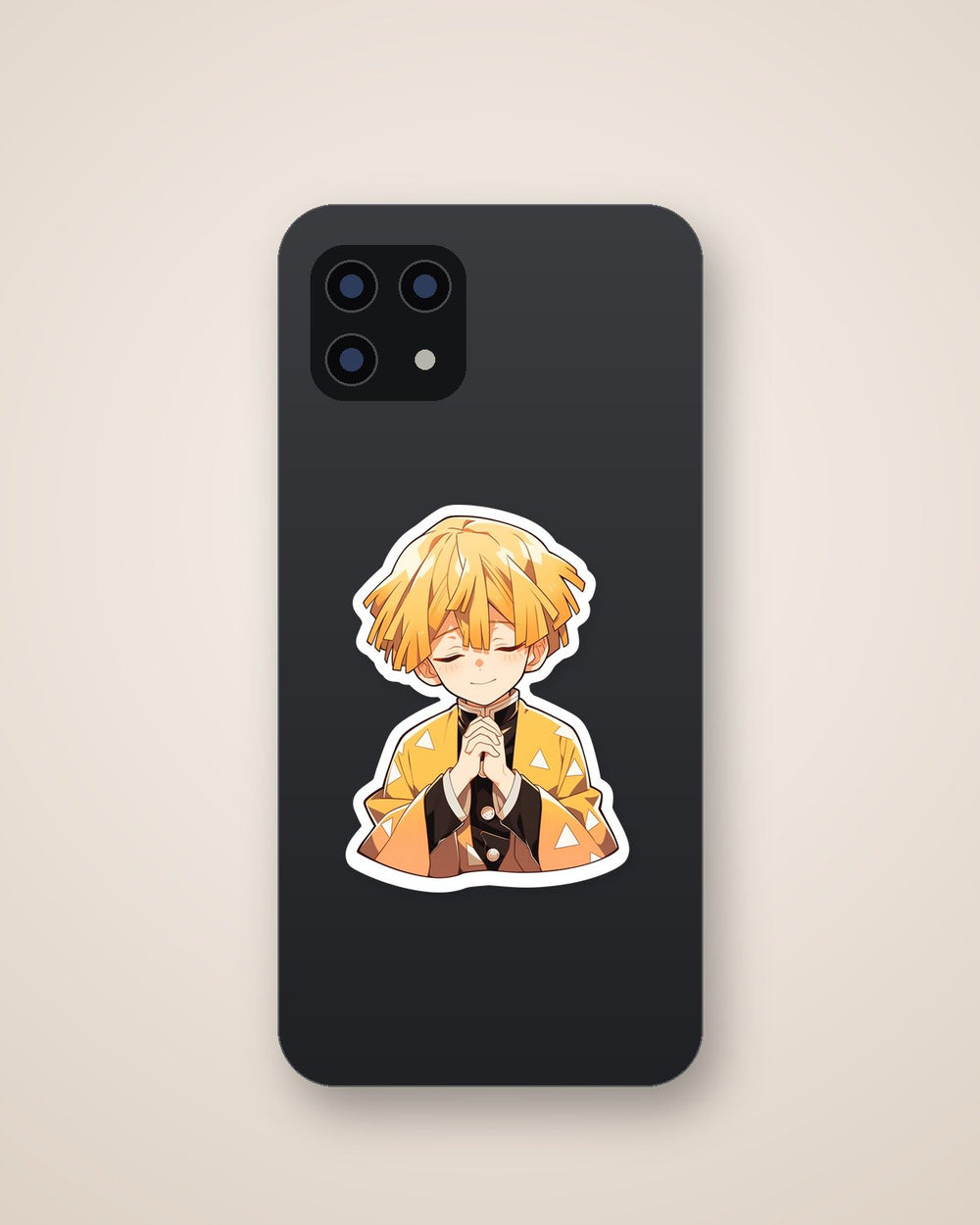 Cute Zenitsu Pray Sticker