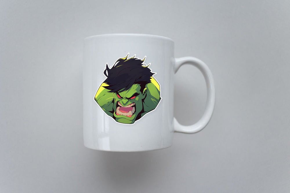 Furious Hulk Sticker