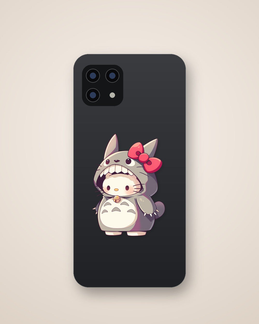 Hello Kitty Totoro Cosplay Sticker