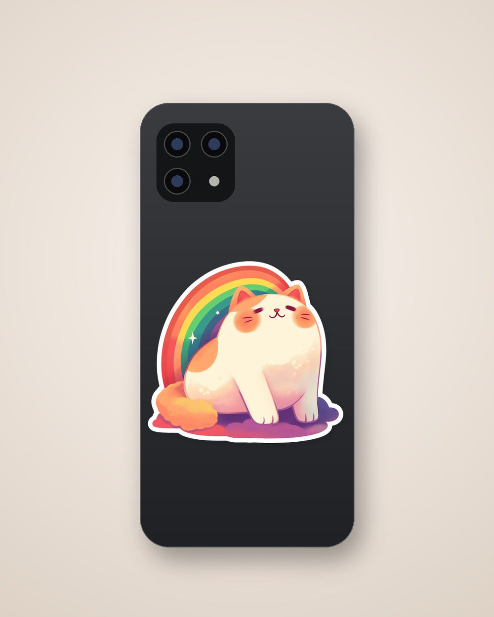 Rainbow Cat Dreamy Sticker