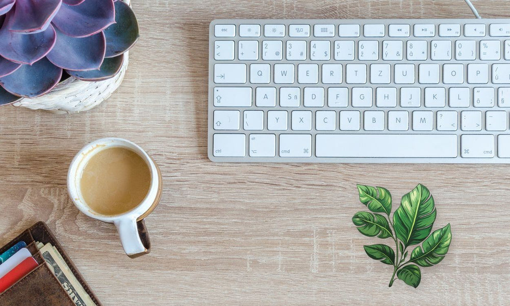 Tropical Leaves Sticker