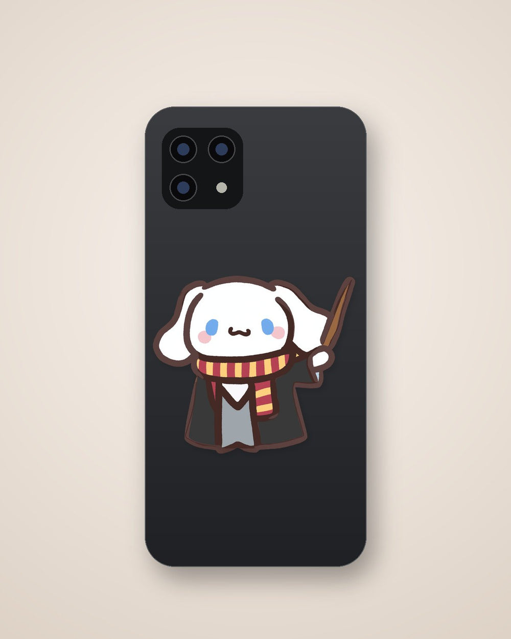 Cinnamoroll Wizard Gryffindor Wand Sticker